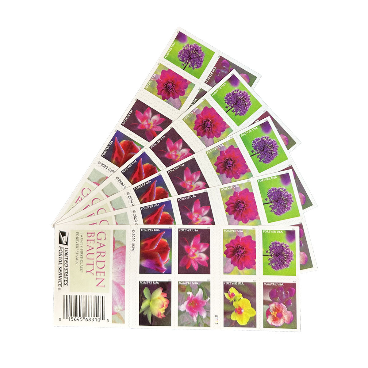 Garden Beauty (U.S. 2021) Forever Postage Stamps 100 pcs