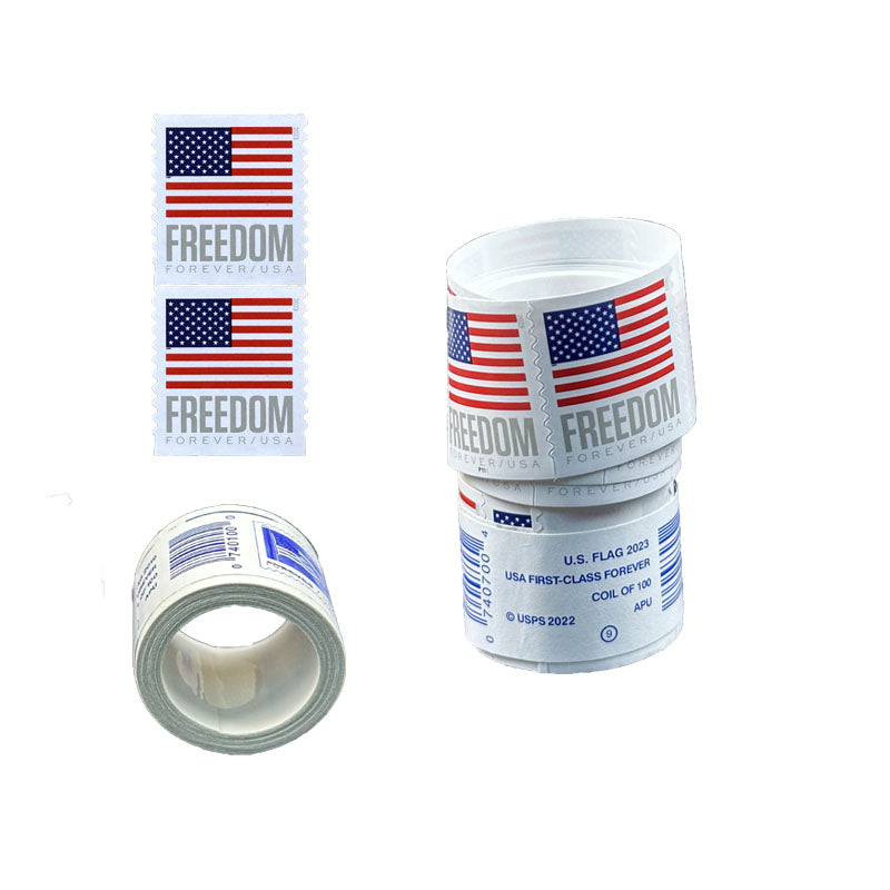 2023 US Flags Freedom Booklets / Rolls