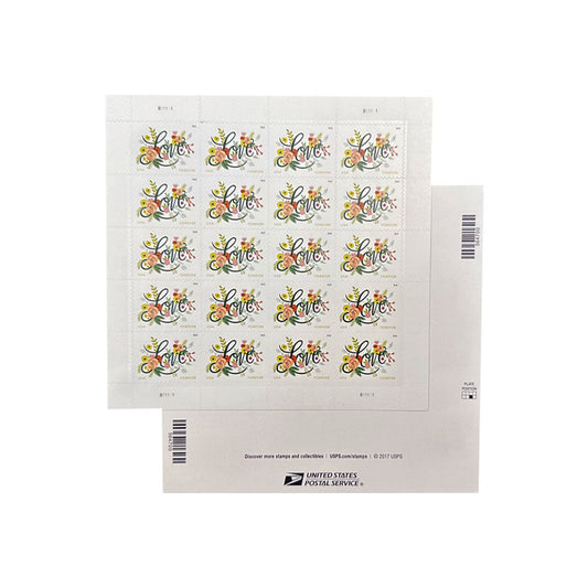 Love Flourishes (U.S. 2018) Forever Postage Stamps 100 pcs