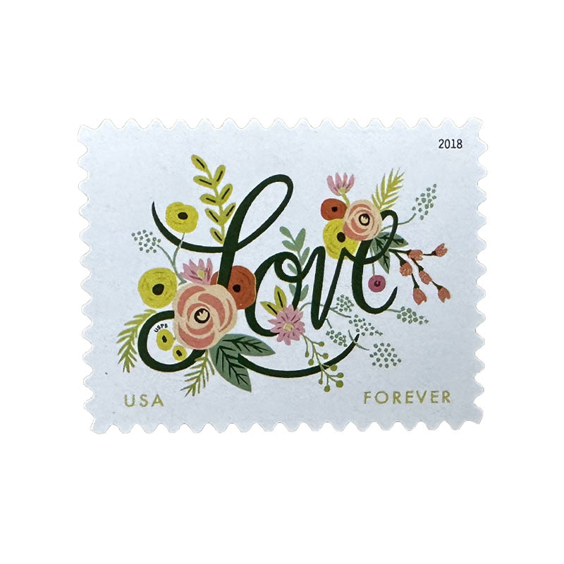 Love Flourishes (U.S. 2018) Forever Postage Stamps 100 pcs